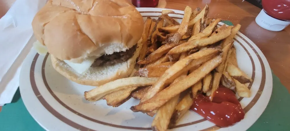 Mushroom Swiss Burger